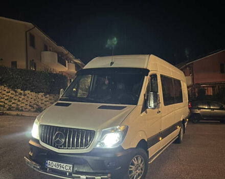 Белый Мерседес Sprinter, объемом двигателя 2.14 л и пробегом 470 тыс. км за 24000 $, фото 15 на Automoto.ua