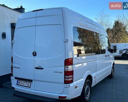 Белый Мерседес Sprinter, объемом двигателя 2.2 л и пробегом 285 тыс. км за 16500 $, фото 9 на Automoto.ua