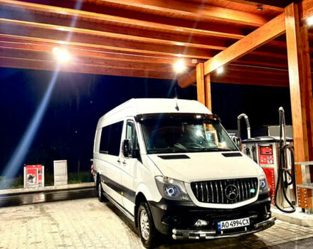 Белый Мерседес Sprinter, объемом двигателя 2.14 л и пробегом 470 тыс. км за 24000 $, фото 16 на Automoto.ua