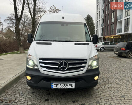 Белый Мерседес Sprinter, объемом двигателя 3 л и пробегом 585 тыс. км за 28500 $, фото 4 на Automoto.ua