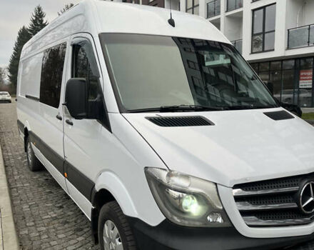 Белый Мерседес Sprinter, объемом двигателя 3 л и пробегом 585 тыс. км за 28500 $, фото 7 на Automoto.ua