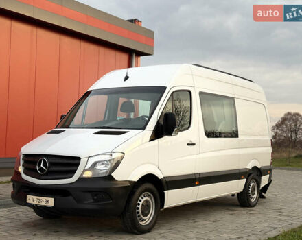 Белый Мерседес Sprinter, объемом двигателя 2.2 л и пробегом 278 тыс. км за 21500 $, фото 1 на Automoto.ua