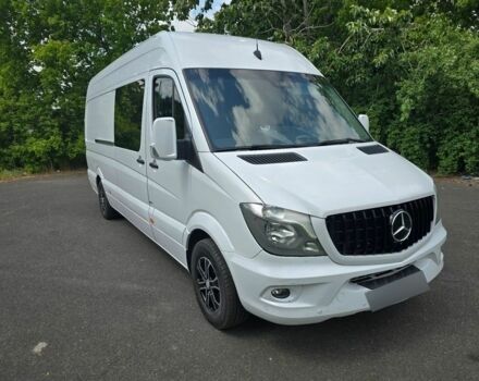Белый Мерседес Sprinter, объемом двигателя 2.2 л и пробегом 262 тыс. км за 11500 $, фото 5 на Automoto.ua