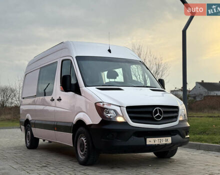 Белый Мерседес Sprinter, объемом двигателя 2.2 л и пробегом 278 тыс. км за 21500 $, фото 5 на Automoto.ua
