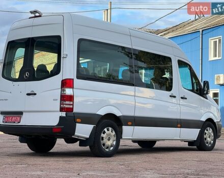 Белый Мерседес Sprinter, объемом двигателя 2.2 л и пробегом 313 тыс. км за 21850 $, фото 14 на Automoto.ua