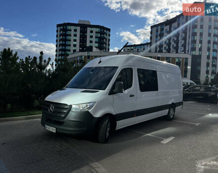 Белый Мерседес Sprinter, объемом двигателя 2.14 л и пробегом 307 тыс. км за 33900 $, фото 6 на Automoto.ua