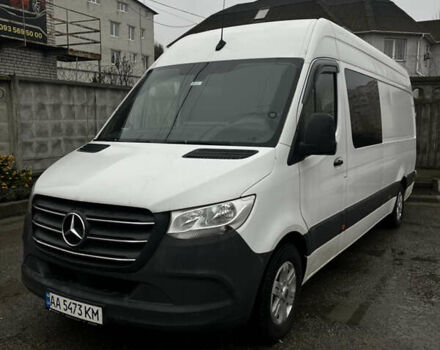 Белый Мерседес Sprinter, объемом двигателя 2.14 л и пробегом 307 тыс. км за 33900 $, фото 1 на Automoto.ua