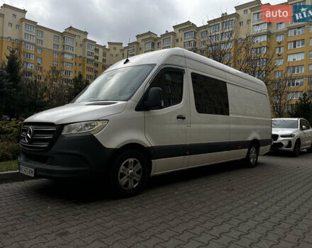 Белый Мерседес Sprinter, объемом двигателя 2.14 л и пробегом 308 тыс. км за 29500 $, фото 3 на Automoto.ua