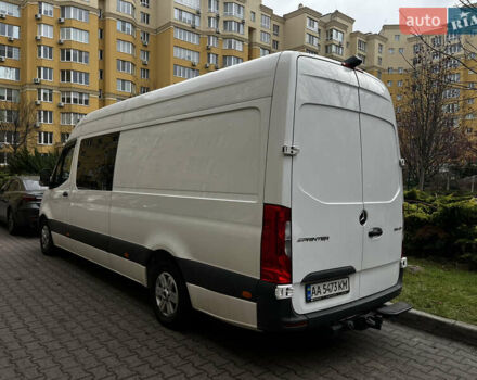 Белый Мерседес Sprinter, объемом двигателя 2.14 л и пробегом 308 тыс. км за 29500 $, фото 4 на Automoto.ua