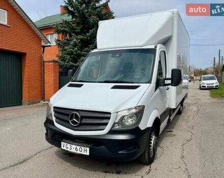 Белый Мерседес Sprinter, объемом двигателя 2.2 л и пробегом 207 тыс. км за 26999 $, фото 2 на Automoto.ua