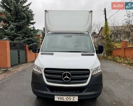 Белый Мерседес Sprinter, объемом двигателя 2.2 л и пробегом 192 тыс. км за 29300 $, фото 1 на Automoto.ua