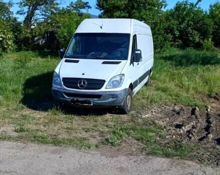 Білий Мерседес Sprinter, об'ємом двигуна 2 л та пробігом 328 тис. км за 5500 $, фото 1 на Automoto.ua