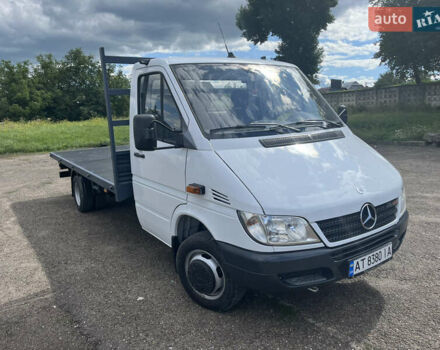 Білий Мерседес Sprinter, об'ємом двигуна 2.7 л та пробігом 147 тис. км за 17800 $, фото 1 на Automoto.ua