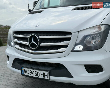 Белый Мерседес Sprinter, объемом двигателя 3.23 л и пробегом 470 тыс. км за 27800 $, фото 120 на Automoto.ua
