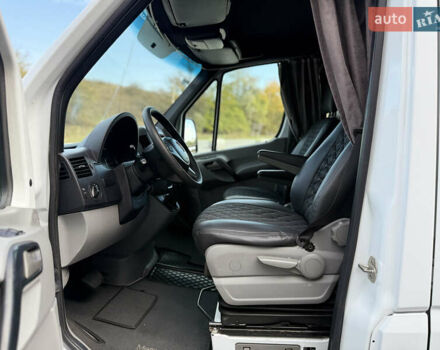 Білий Мерседес Sprinter, об'ємом двигуна 3 л та пробігом 466 тис. км за 25800 $, фото 74 на Automoto.ua