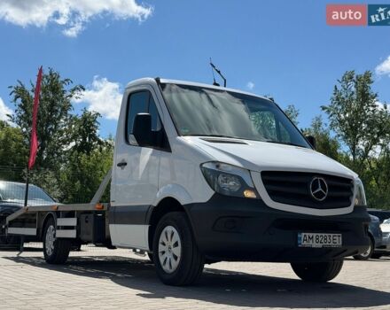 Белый Мерседес Sprinter, объемом двигателя 2.2 л и пробегом 395 тыс. км за 17555 $, фото 10 на Automoto.ua