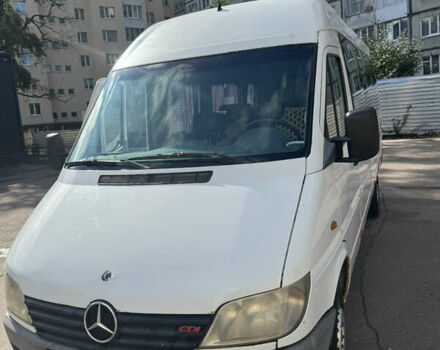 Белый Мерседес Sprinter, объемом двигателя 2.9 л и пробегом 20 тыс. км за 9900 $, фото 5 на Automoto.ua