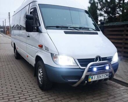 Білий Мерседес Sprinter, об'ємом двигуна 2.2 л та пробігом 102 тис. км за 15500 $, фото 1 на Automoto.ua