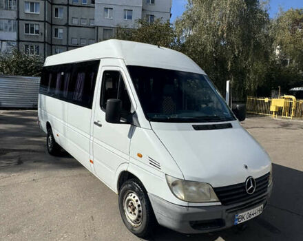 Белый Мерседес Sprinter, объемом двигателя 2.9 л и пробегом 20 тыс. км за 9900 $, фото 2 на Automoto.ua