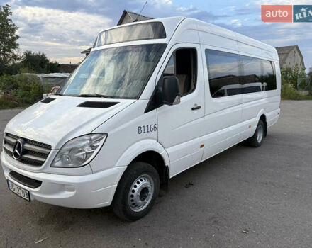 Белый Мерседес Sprinter, объемом двигателя 2.2 л и пробегом 439 тыс. км за 23900 $, фото 1 на Automoto.ua