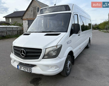 Белый Мерседес Sprinter, объемом двигателя 2.2 л и пробегом 391 тыс. км за 26900 $, фото 2 на Automoto.ua