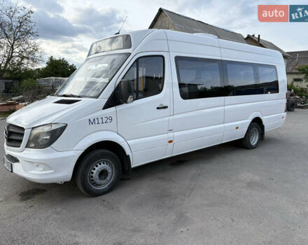 Белый Мерседес Sprinter, объемом двигателя 2.2 л и пробегом 391 тыс. км за 26900 $, фото 3 на Automoto.ua