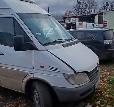 Білий Мерседес Sprinter, об'ємом двигуна 2.1 л та пробігом 715 тис. км за 4200 $, фото 1 на Automoto.ua