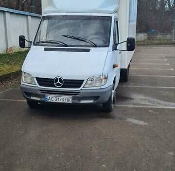 Белый Мерседес Sprinter, объемом двигателя 2.7 л и пробегом 529 тыс. км за 12600 $, фото 26 на Automoto.ua