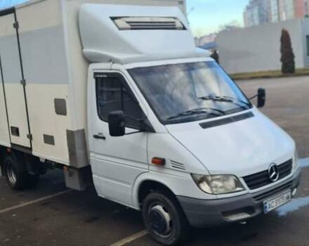 Белый Мерседес Sprinter, объемом двигателя 2.7 л и пробегом 529 тыс. км за 12600 $, фото 24 на Automoto.ua
