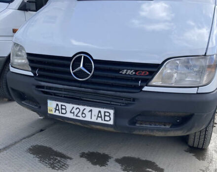 Белый Мерседес Sprinter, объемом двигателя 2.69 л и пробегом 627 тыс. км за 14500 $, фото 1 на Automoto.ua
