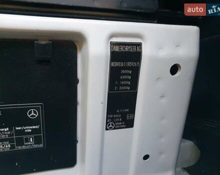 Белый Мерседес Sprinter, объемом двигателя 2.2 л и пробегом 172 тыс. км за 13800 $, фото 20 на Automoto.ua