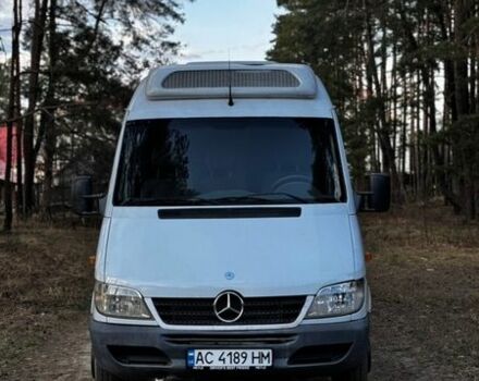 Белый Мерседес Sprinter, объемом двигателя 2.7 л и пробегом 420 тыс. км за 12999 $, фото 3 на Automoto.ua