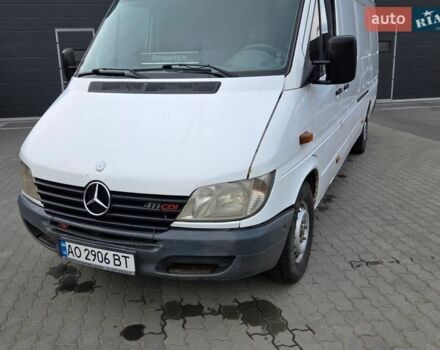 Белый Мерседес Sprinter, объемом двигателя 2.15 л и пробегом 950 тыс. км за 8500 $, фото 2 на Automoto.ua