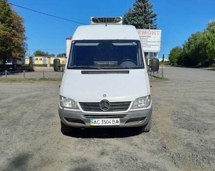 Белый Мерседес Sprinter, объемом двигателя 2.2 л и пробегом 600 тыс. км за 11000 $, фото 3 на Automoto.ua