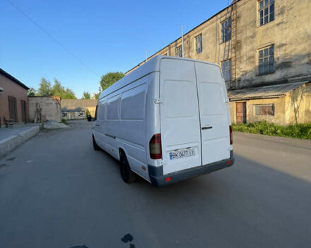 Белый Мерседес Sprinter, объемом двигателя 2.15 л и пробегом 287 тыс. км за 10700 $, фото 13 на Automoto.ua