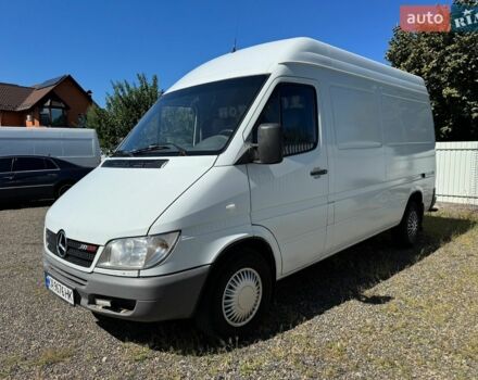 Білий Мерседес Sprinter, об'ємом двигуна 2.2 л та пробігом 504 тис. км за 9550 $, фото 1 на Automoto.ua