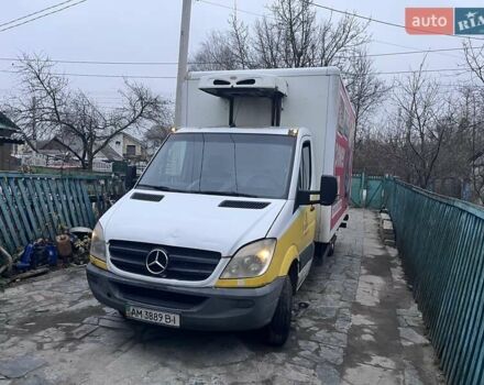 Белый Мерседес Sprinter, объемом двигателя 2.15 л и пробегом 350 тыс. км за 13999 $, фото 10 на Automoto.ua