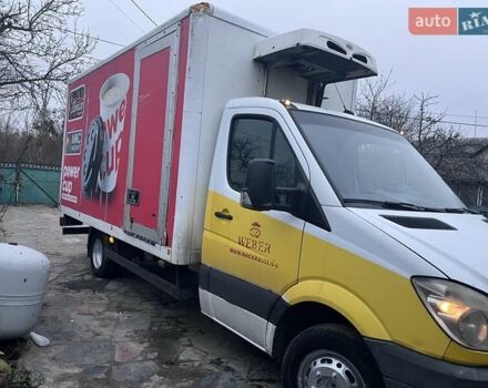 Белый Мерседес Sprinter, объемом двигателя 2.15 л и пробегом 350 тыс. км за 13999 $, фото 9 на Automoto.ua