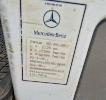 Білий Мерседес Sprinter, об'ємом двигуна 2.14 л та пробігом 950 тис. км за 16000 $, фото 21 на Automoto.ua