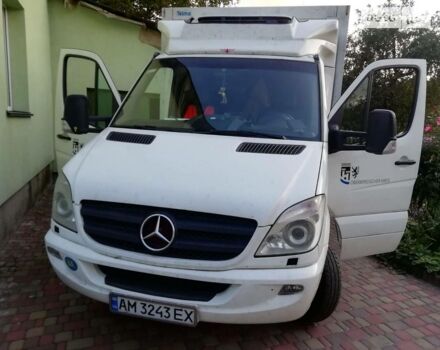 Белый Мерседес Sprinter, объемом двигателя 3 л и пробегом 550 тыс. км за 44999 $, фото 1 на Automoto.ua