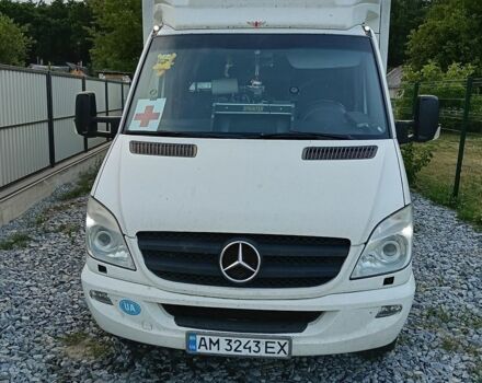Белый Мерседес Sprinter, объемом двигателя 3 л и пробегом 550 тыс. км за 44000 $, фото 31 на Automoto.ua