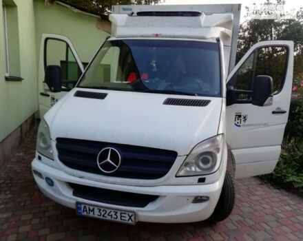 Белый Мерседес Sprinter, объемом двигателя 3 л и пробегом 550 тыс. км за 44000 $, фото 1 на Automoto.ua