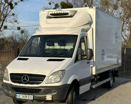 Белый Мерседес Sprinter, объемом двигателя 2.14 л и пробегом 224 тыс. км за 21990 $, фото 1 на Automoto.ua