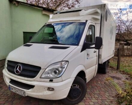 Белый Мерседес Sprinter, объемом двигателя 3 л и пробегом 550 тыс. км за 44000 $, фото 2 на Automoto.ua
