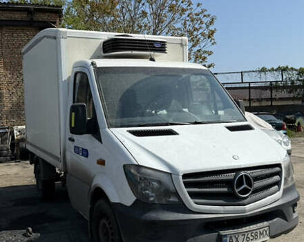 Белый Мерседес Sprinter, объемом двигателя 2.1 л и пробегом 405 тыс. км за 8500 $, фото 1 на Automoto.ua