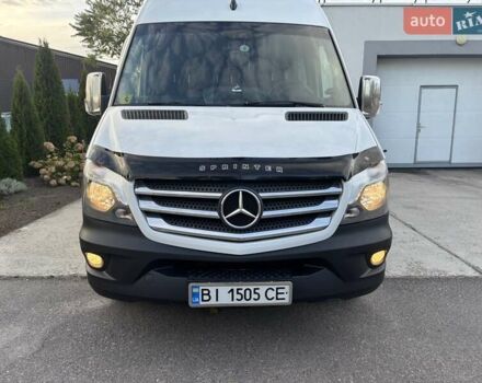 Белый Мерседес Sprinter, объемом двигателя 2.14 л и пробегом 356 тыс. км за 22000 $, фото 1 на Automoto.ua