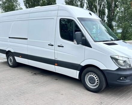 Белый Мерседес Sprinter, объемом двигателя 3 л и пробегом 307 тыс. км за 29750 $, фото 2 на Automoto.ua
