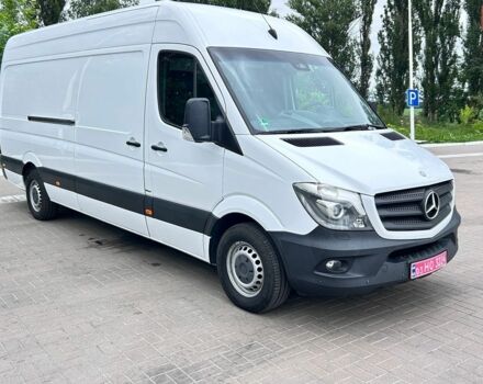 Белый Мерседес Sprinter, объемом двигателя 3 л и пробегом 307 тыс. км за 29750 $, фото 3 на Automoto.ua