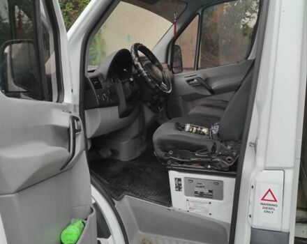 Белый Мерседес Sprinter, объемом двигателя 2.1 л и пробегом 354 тыс. км за 13200 $, фото 4 на Automoto.ua