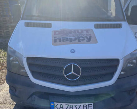 Белый Мерседес Sprinter, объемом двигателя 2.1 л и пробегом 383 тыс. км за 14500 $, фото 3 на Automoto.ua